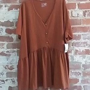 Terra & Sky Top 4X Rust Orange 28-30W